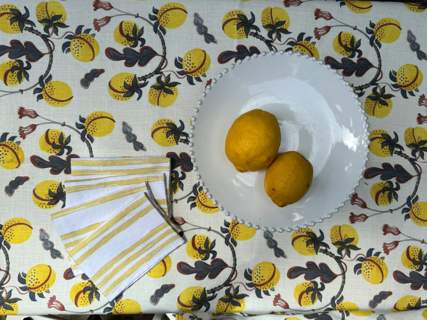 Joseph's Fruit Tablecloth