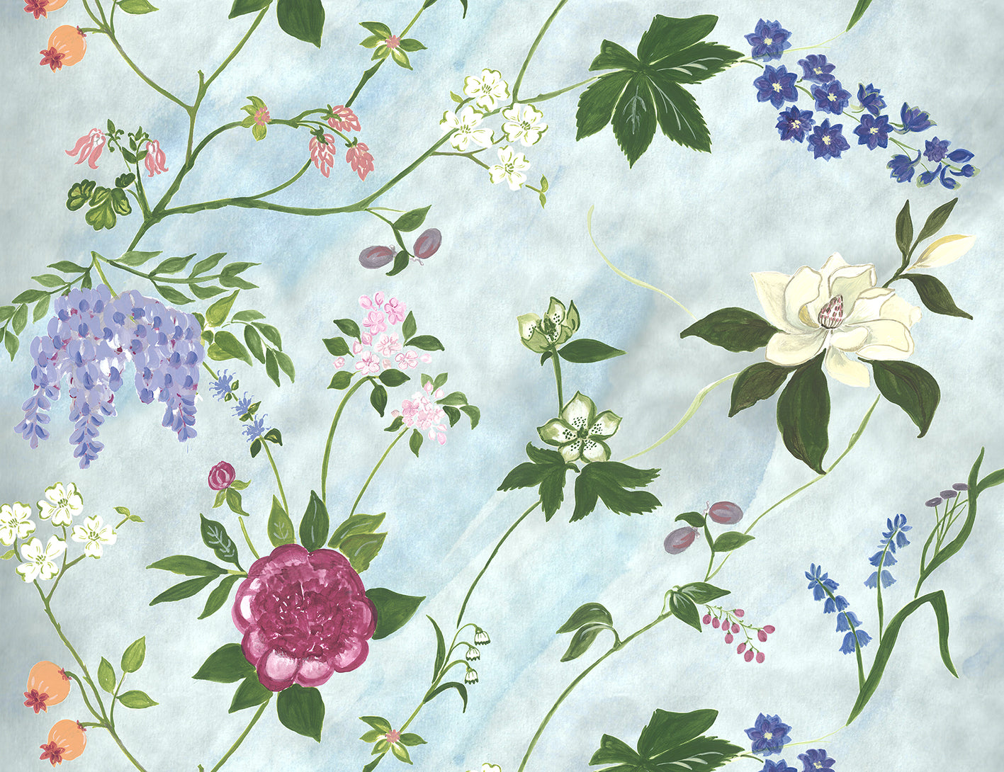 Spring Garden Blue Mottle Remnant