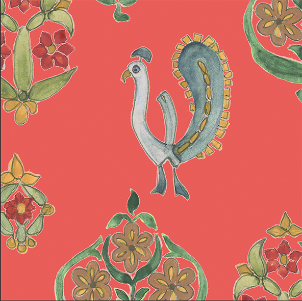 Antique Indienne Large