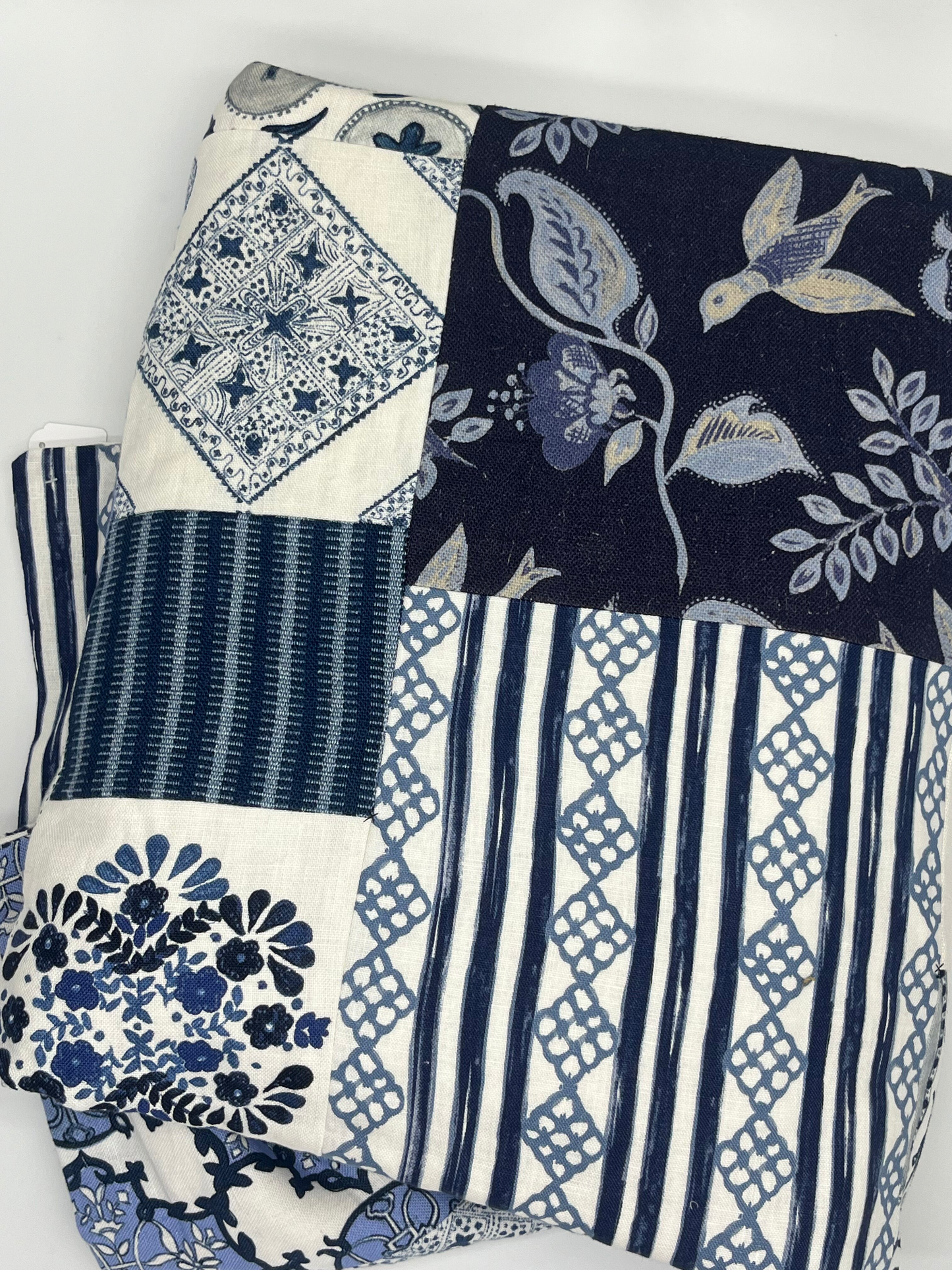 Blue & White Patchwork