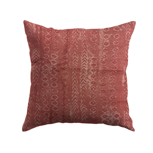 Arrows Deep Red Cushion