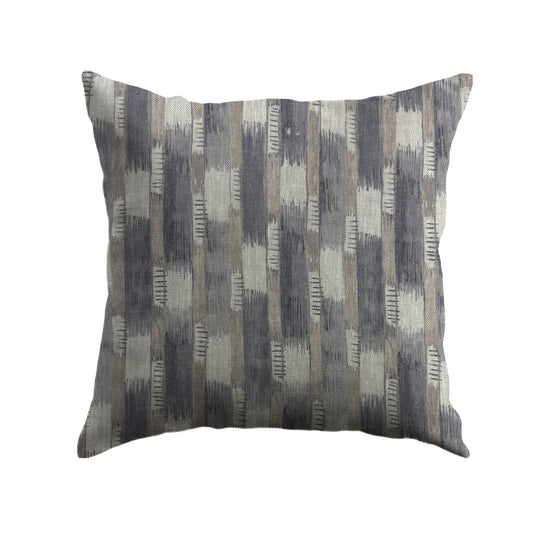Kimono Stripe Indigo Cushion