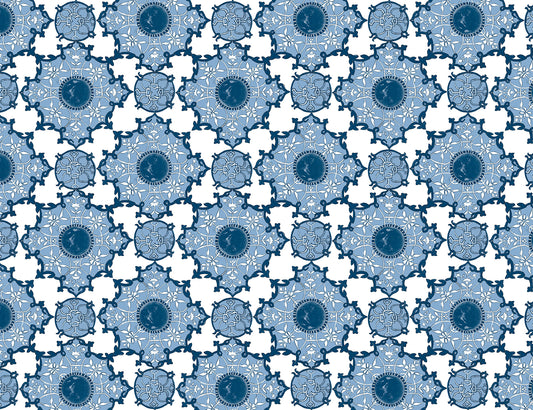 Amber Palace Large Indigo Remnant