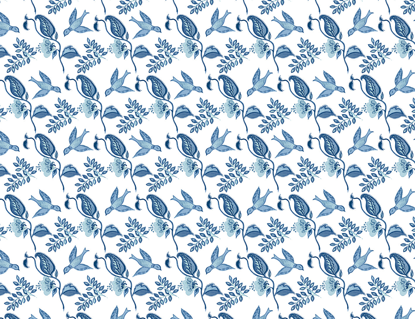 Mexican Bird Indigo Remnant