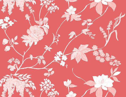 Spring Garden Mono Peach Remnant