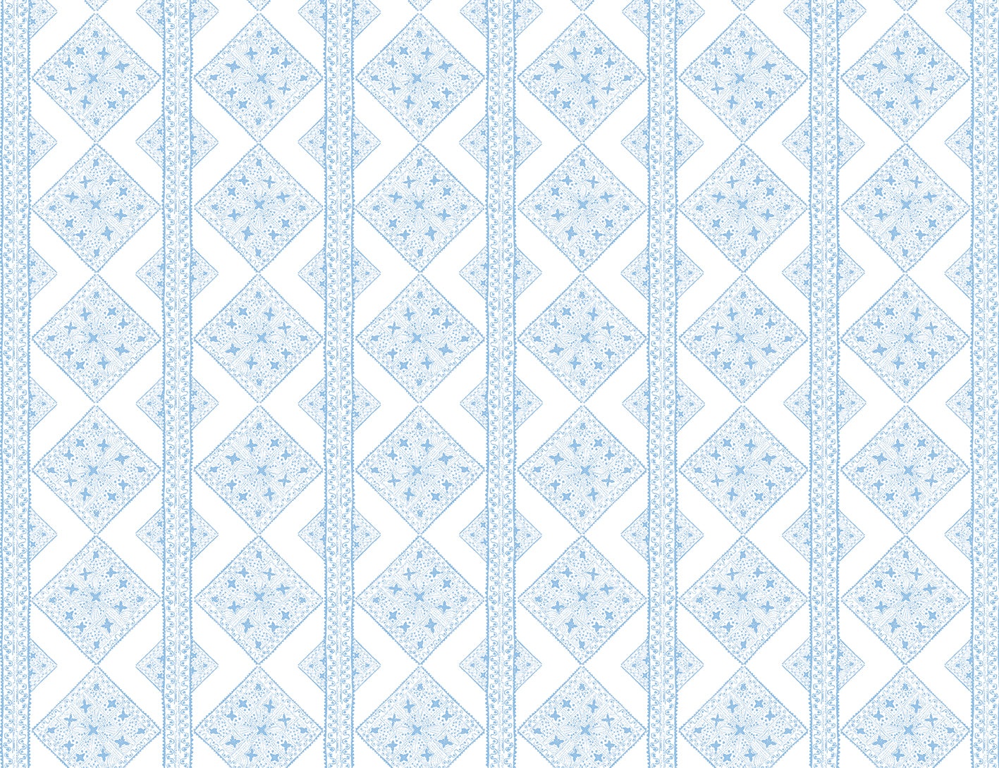 Quilt Cornflower Remnant