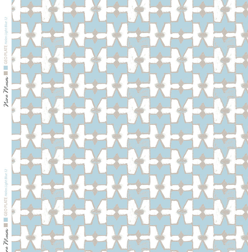 Geo Plate Wallpaper